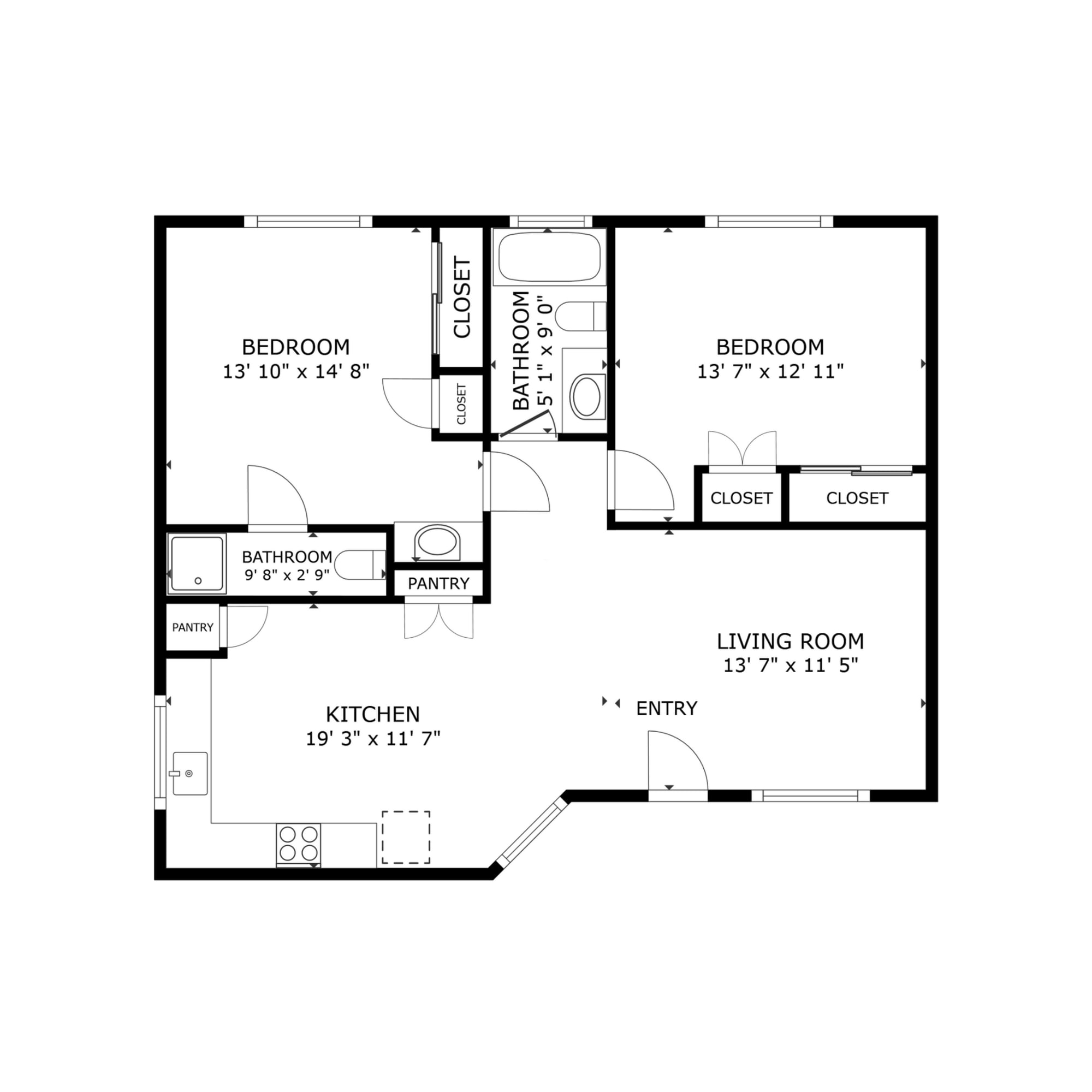 535 North Hobart Apartments – 11
