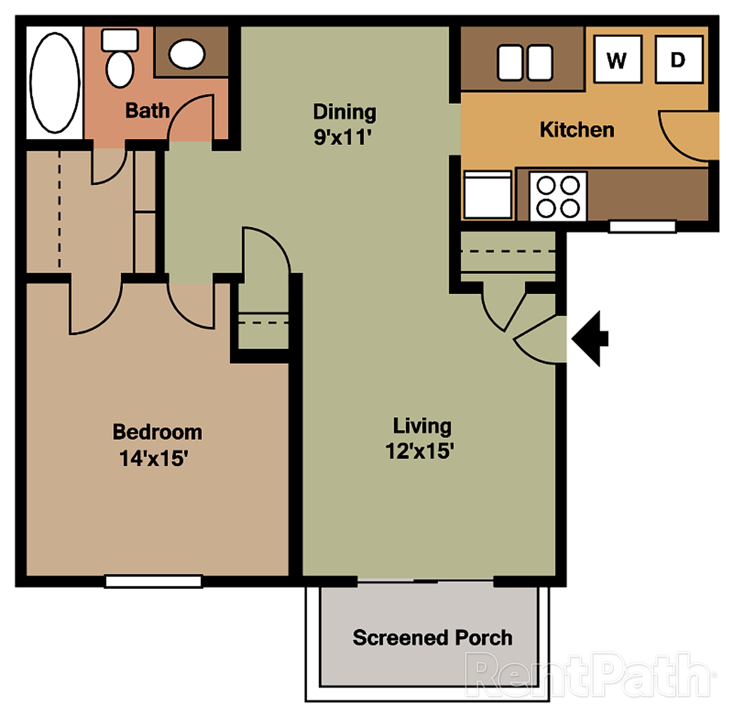 The Flats @ 1885 Apartments – 18-D