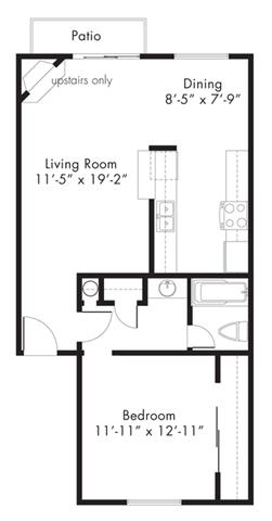 Aviare Place – 1 bed, 1 bath, $917