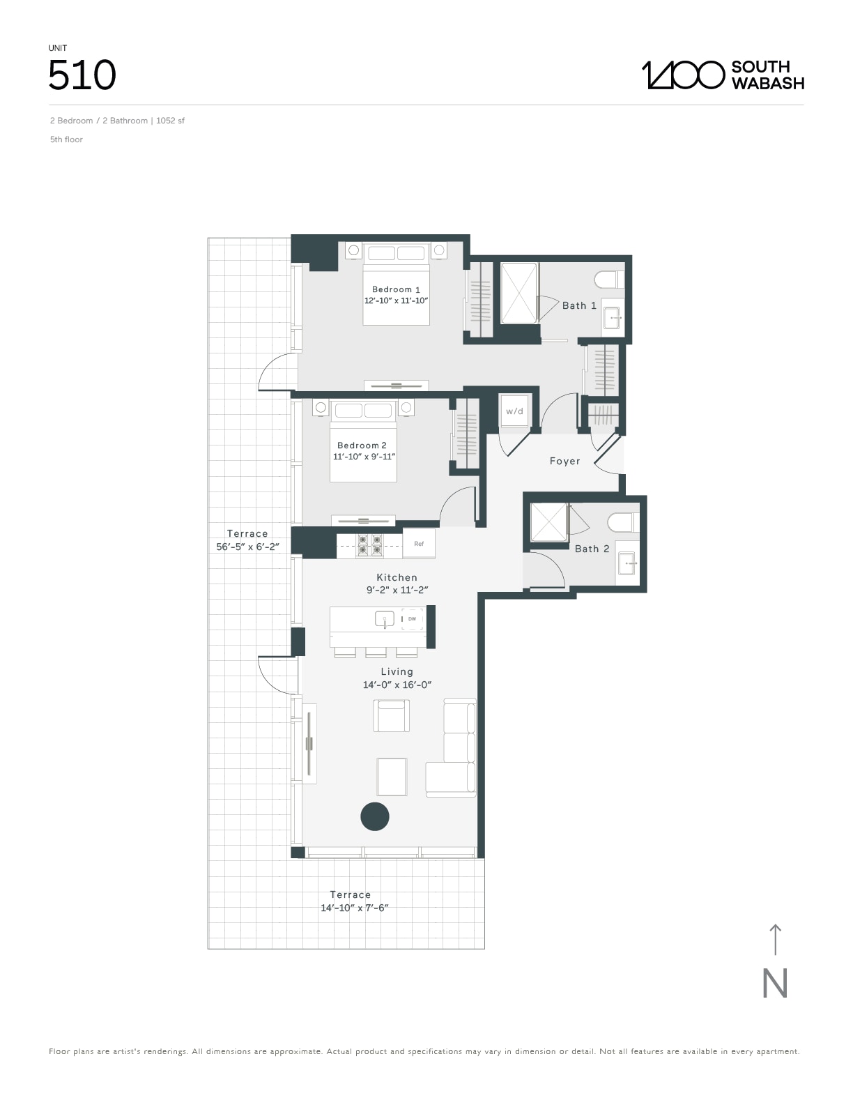 1400 Wabash – 510