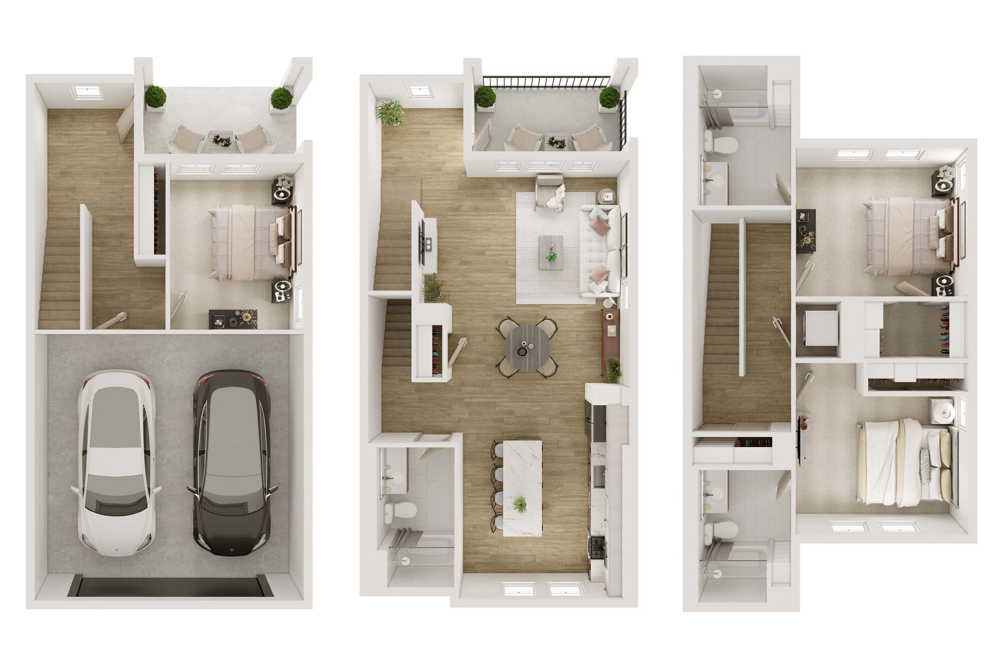 Broadstone Villas – 3BD 3BTH TH2