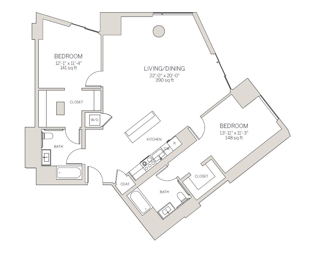 The Apartment Residences at AKA – E704