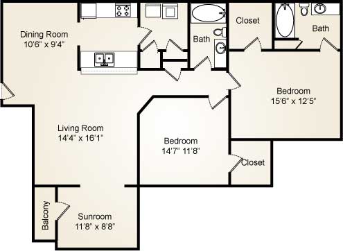 Bradford Place Apartment – 1102