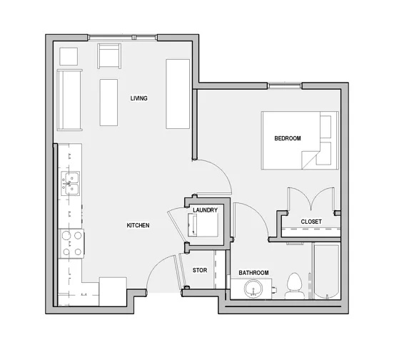 Ceja Vista Senior Housing – A105