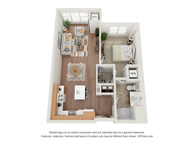 Senior & Affordable Housing – The Legends at Berry 62+ Apartments – 105B