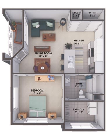 The Lofts at Old Towne – 2206