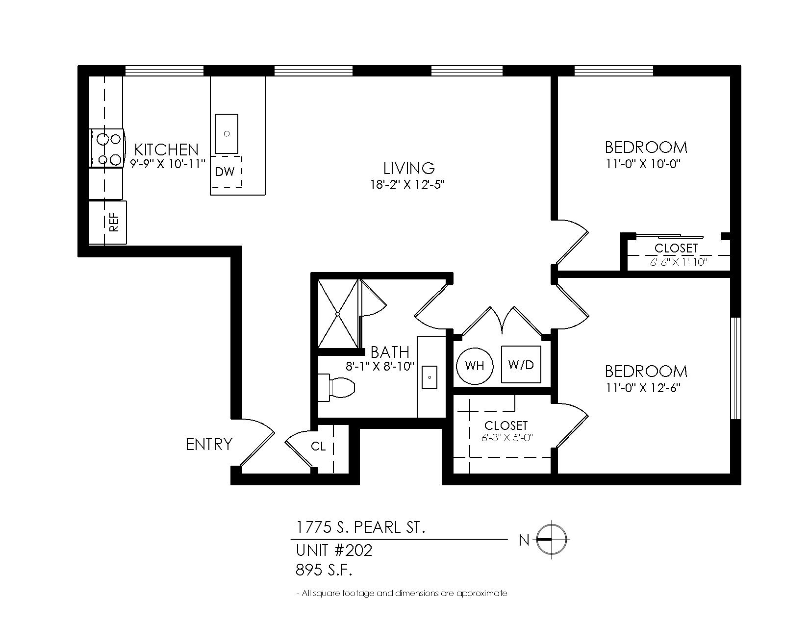 1775 S Pearl St – 202
