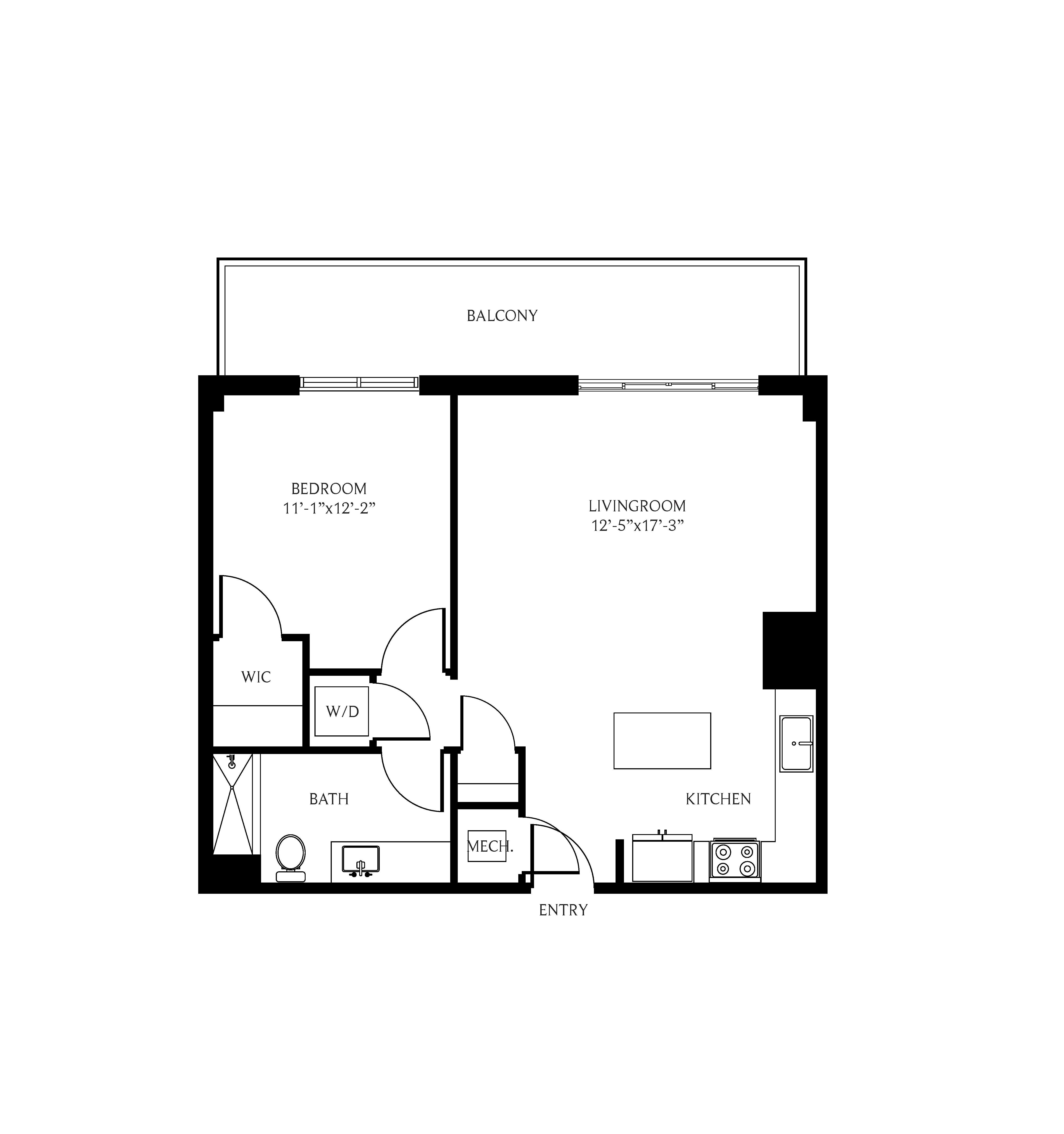 The Residences at Thesis – 1102