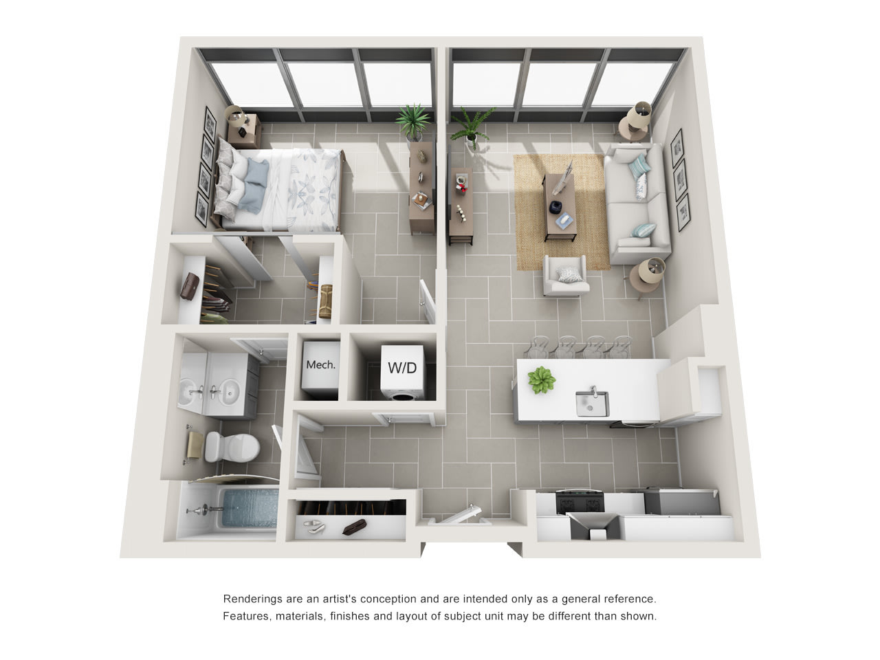 Icon Norfolk Apartments – 1509