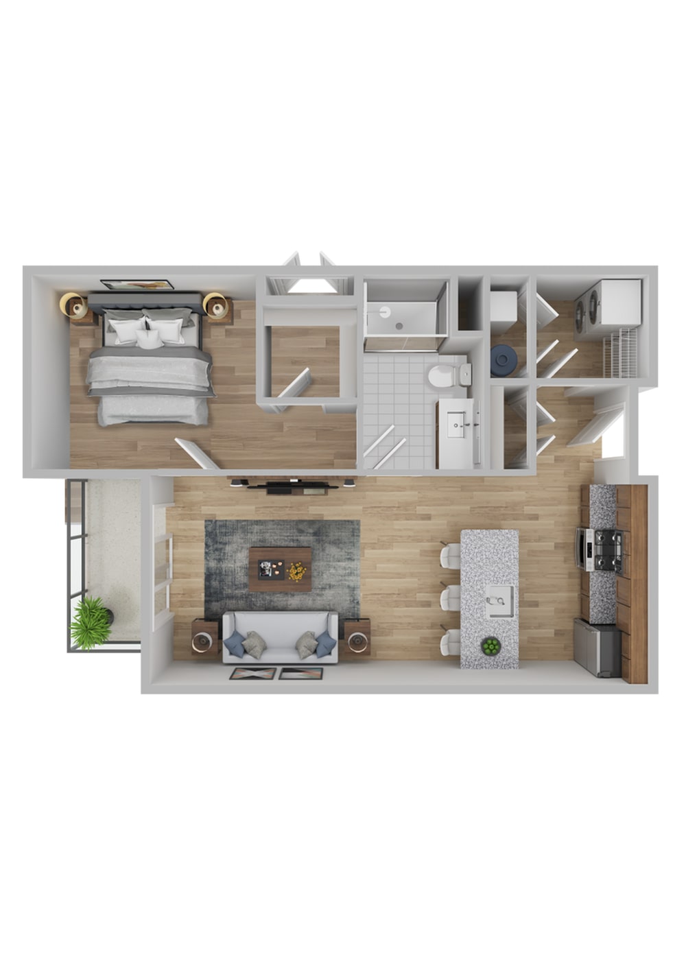 Apartments at Wayne Station – B-209