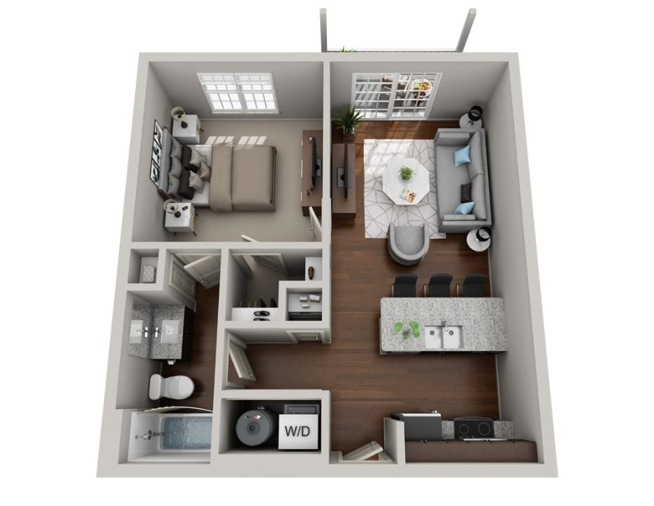 The Landing Apartments – Entire Unit - Priced By Bed