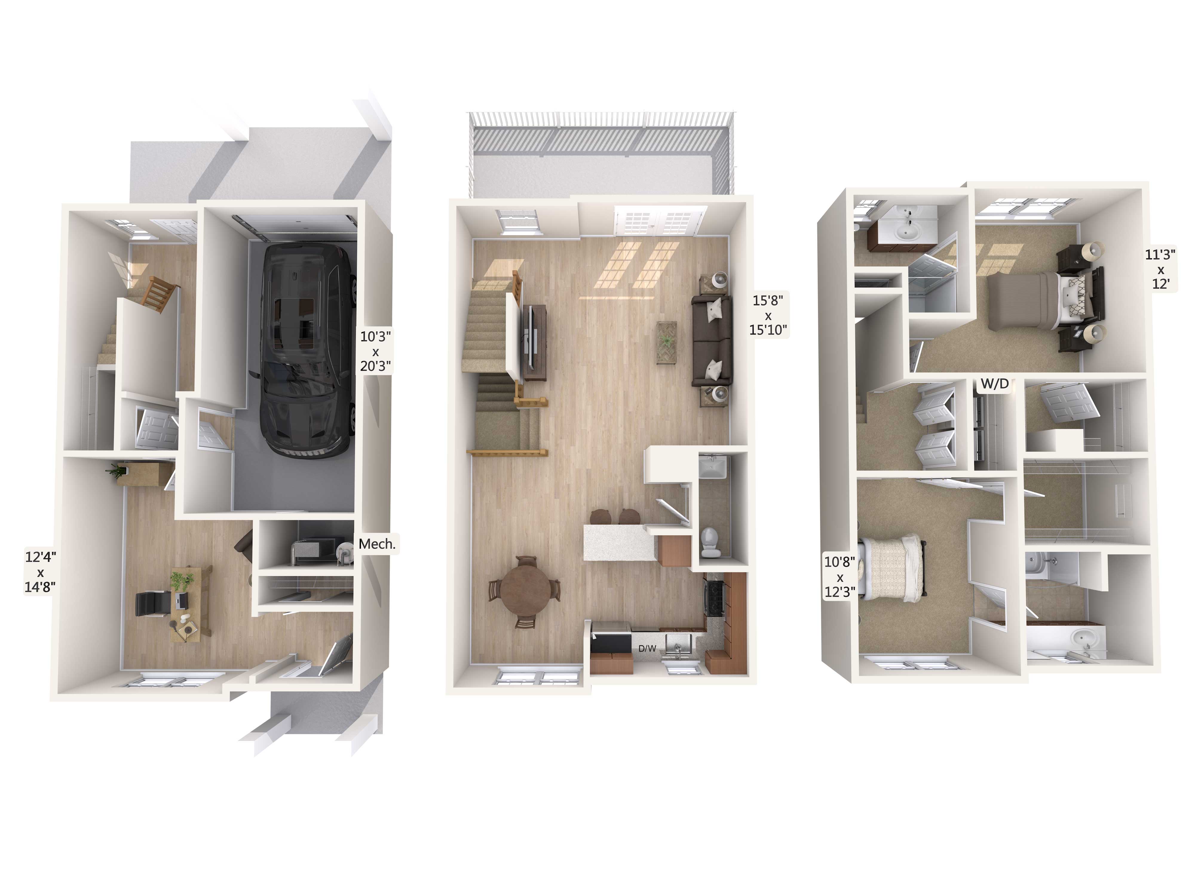 Avalon Townhome Collection Roseland – 020-203