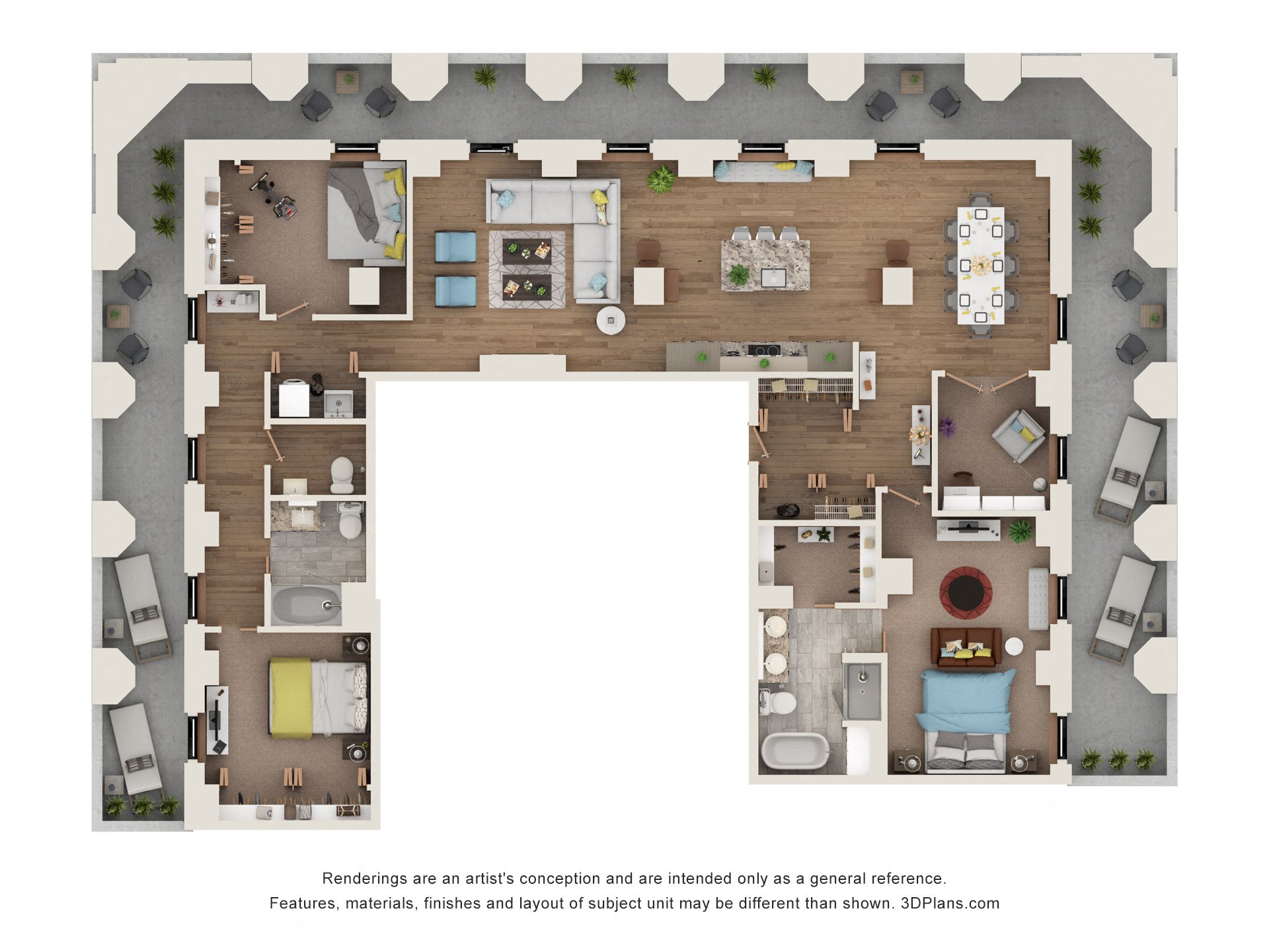 Sky Central Apartments – 2702