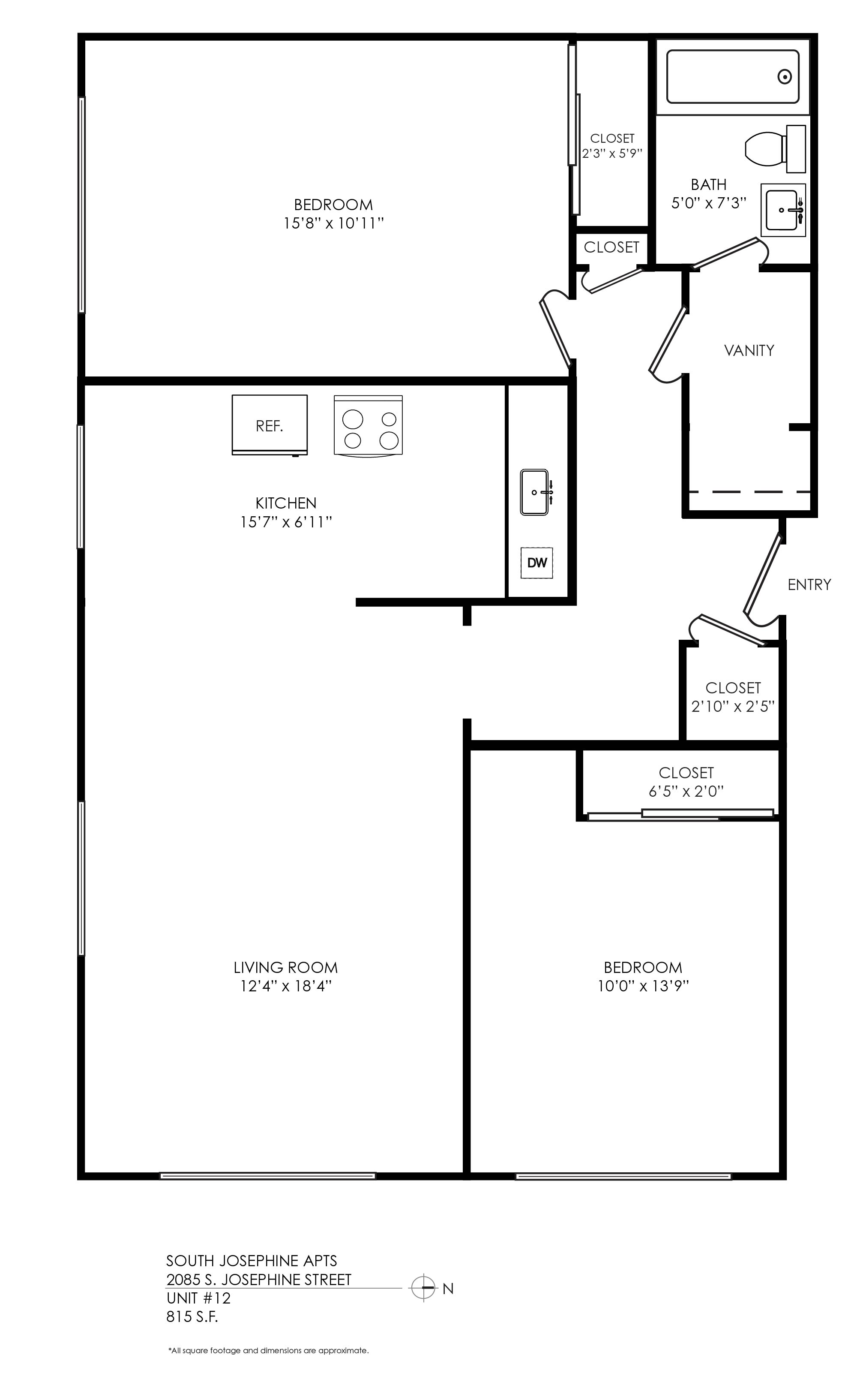 South Josephine Apartments – 12