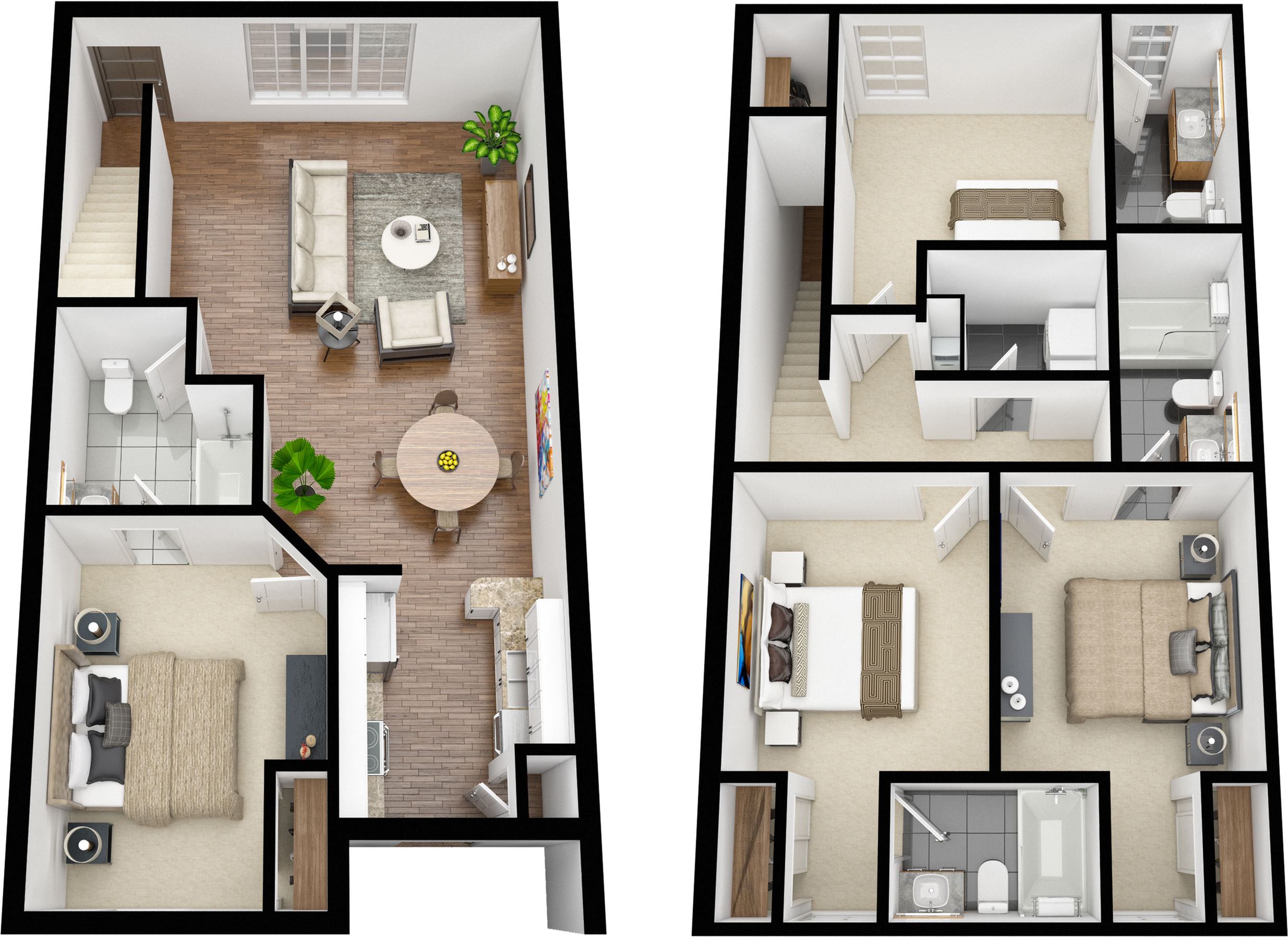 The Quad – Private - Priced By Bed
