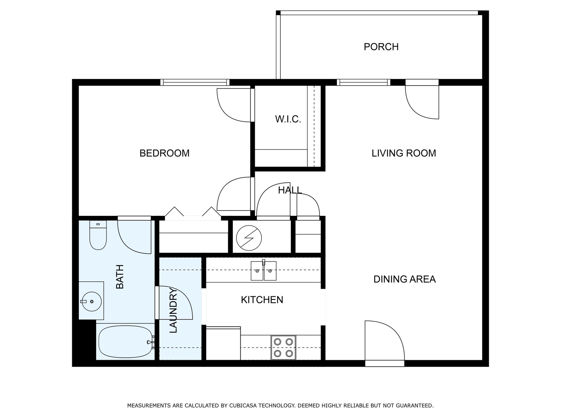Elm Creek – 1 bed, 1 bath, $796