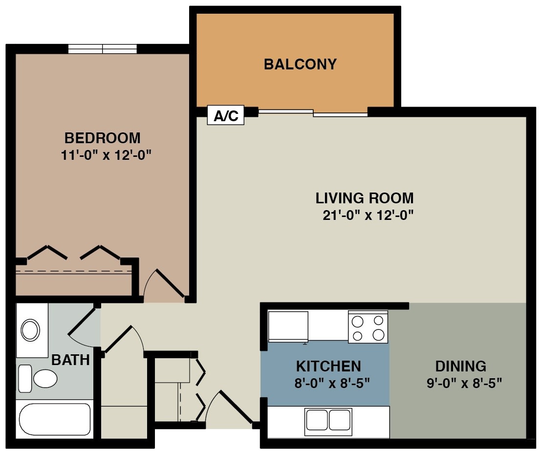 Colonial Village – 1A