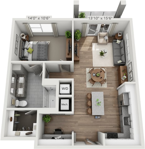 Atlas Apartments at Germantown – 209