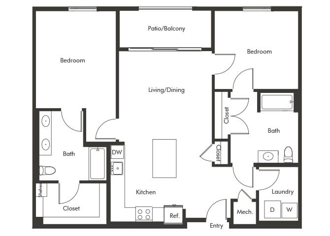 Chromatic Flats Apartments – 2314
