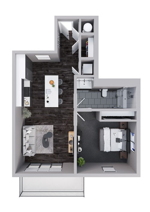Stadium Lofts – 608