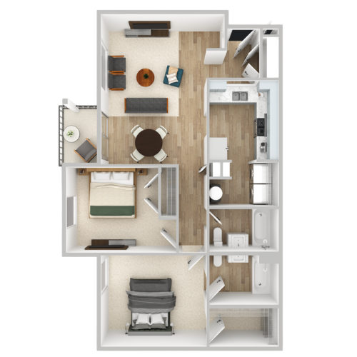 The Oaks Apartments – 205-205-M