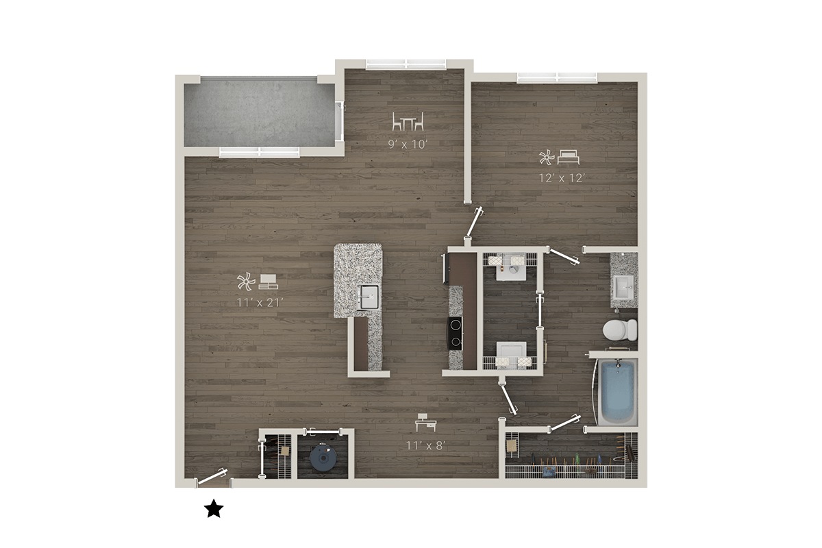 Brea Lakewood Ranch Apartments – 304