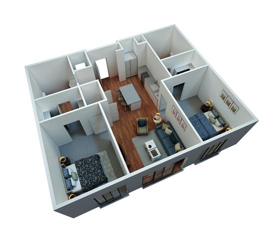 Flats at South Park – 205
