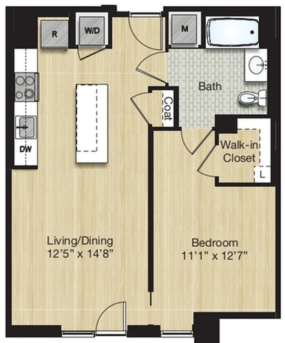 The Apartments at CityCenter – 1124