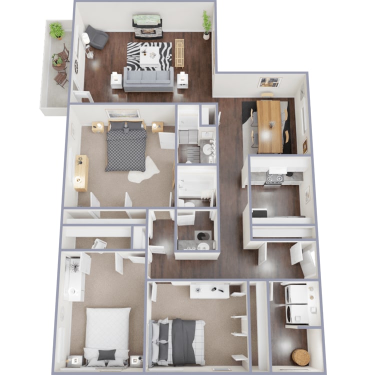 The Regent at Bellevue Way Apartments – E