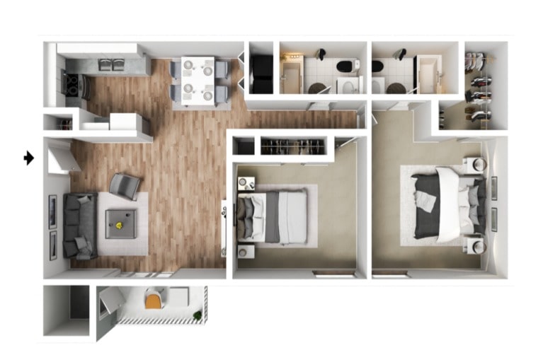 Mill Run Apartments – 26171