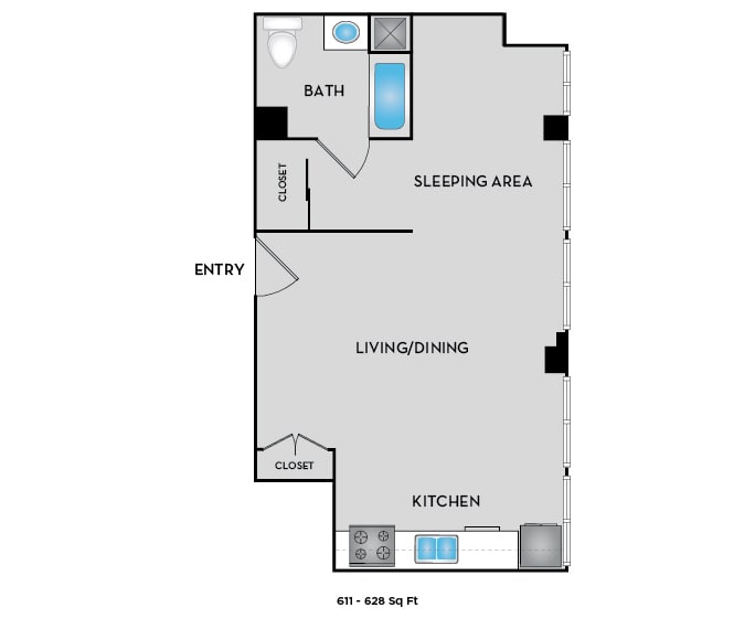 The Lofts at the Security Building Apartments – 509