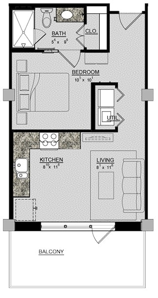 Magnolia Lofts on Vickery – 105