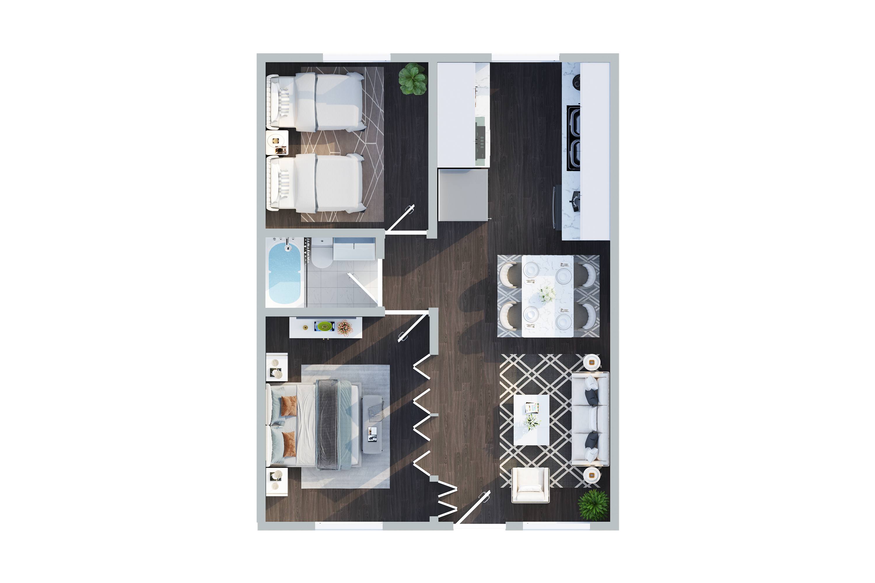 Kentwood Apartments – F-104