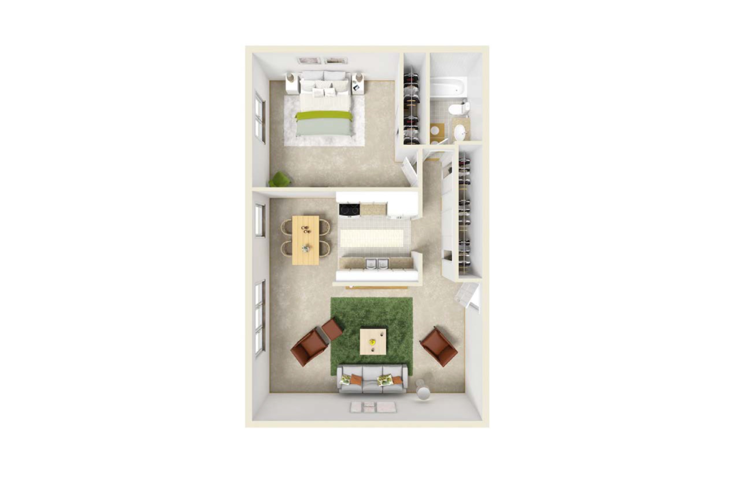 Burgundy Hillsboro Apartments – 2715-107