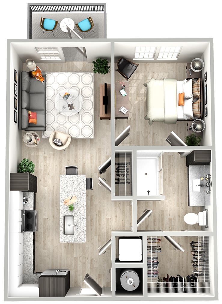 The Oliver Luxury Apartments – 405