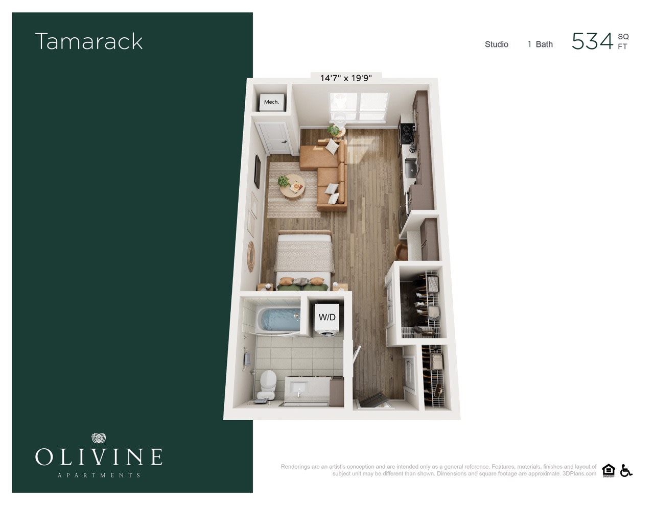 Olivine Apartments – 322