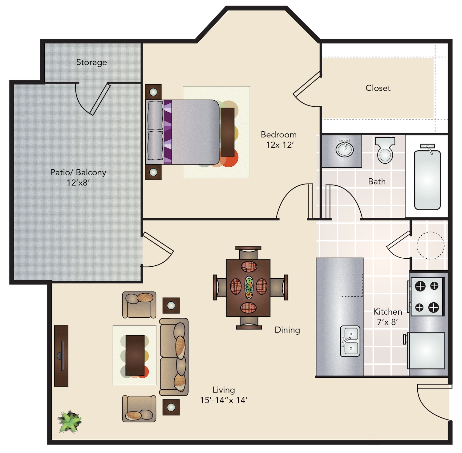 Woodchase Apartments – 1002