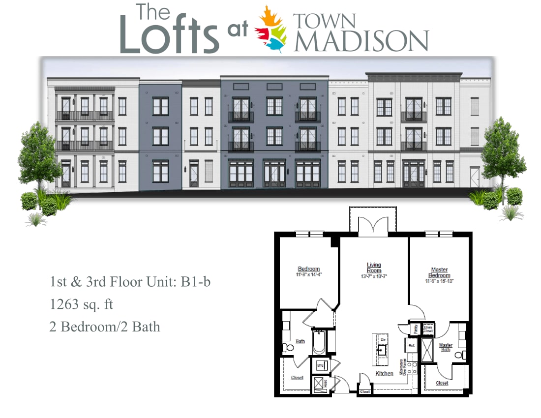 The Lofts at Town Madison – B1