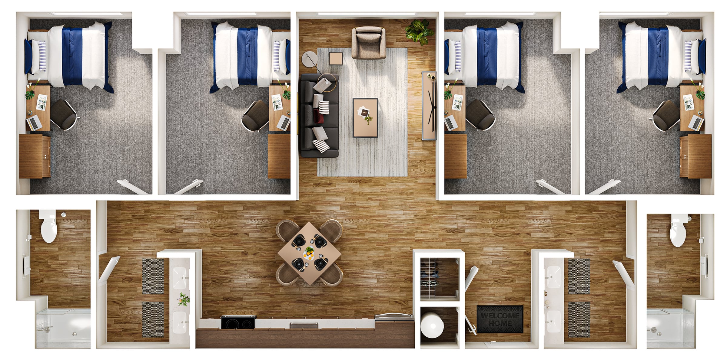 View – 4BR/2BA