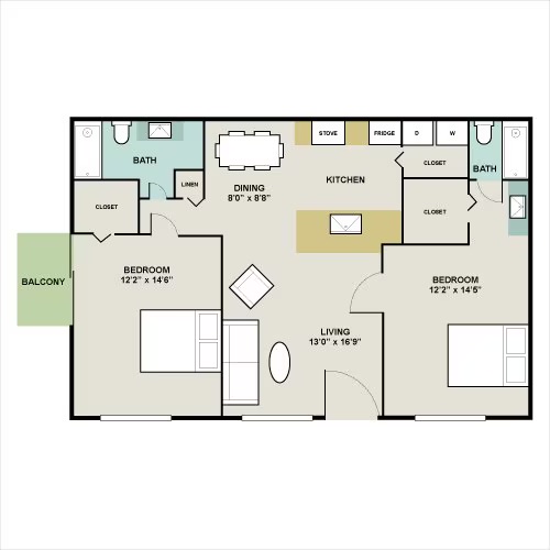 Lakewood Apartments – 1409