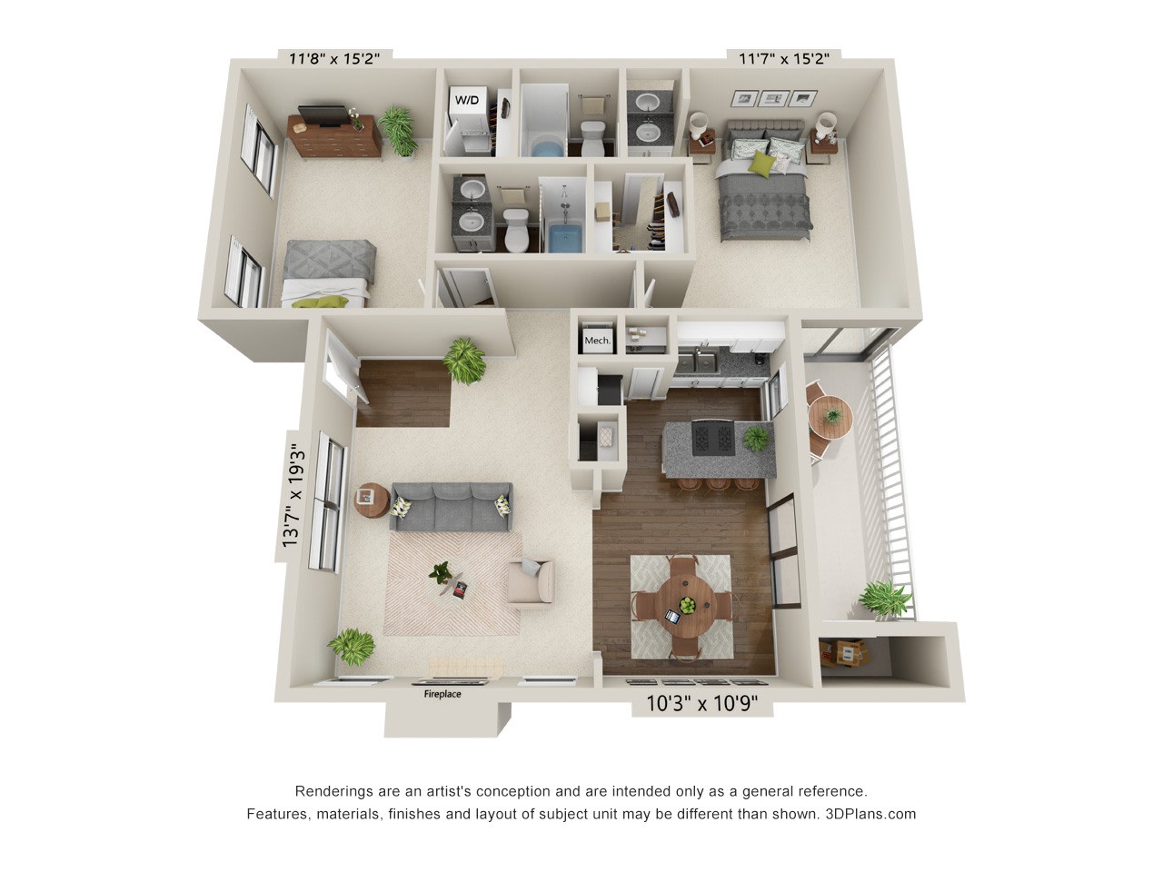 Woodcreek Apartments – 02D