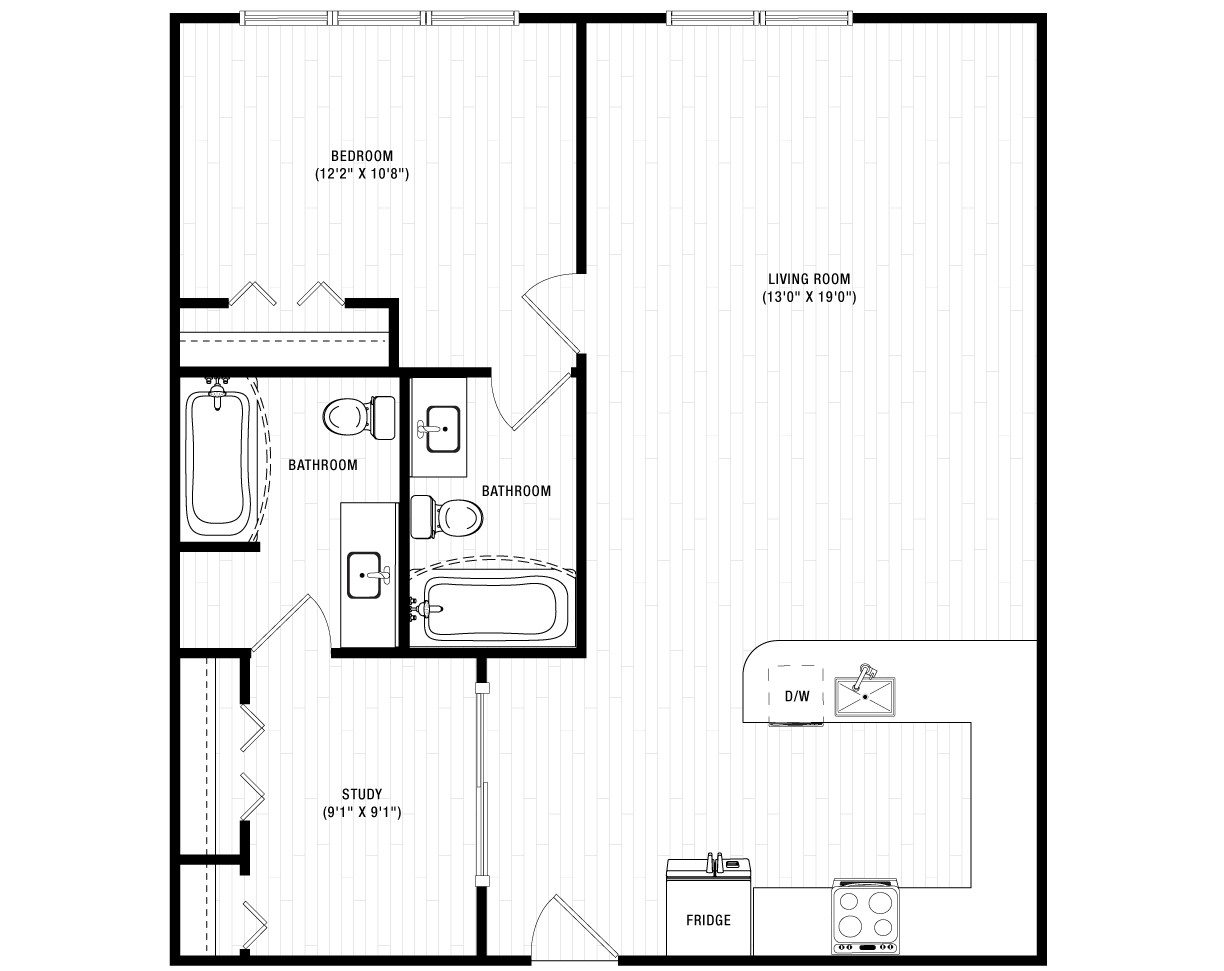 The Roosevelt Historic Apartment Homes – 206