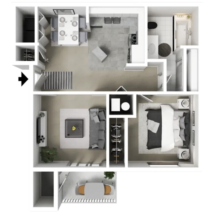 Port Crossing Apartments – 24-08