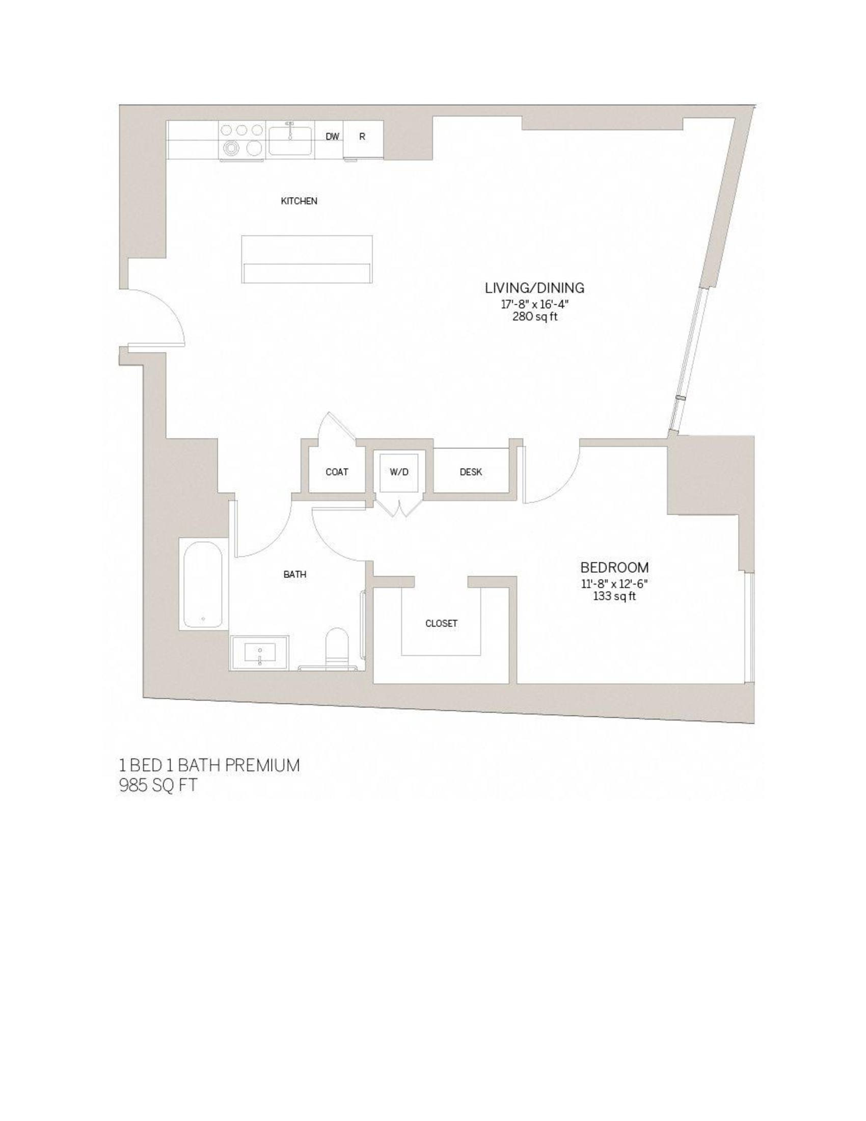 The Apartment Residences at AKA – E205