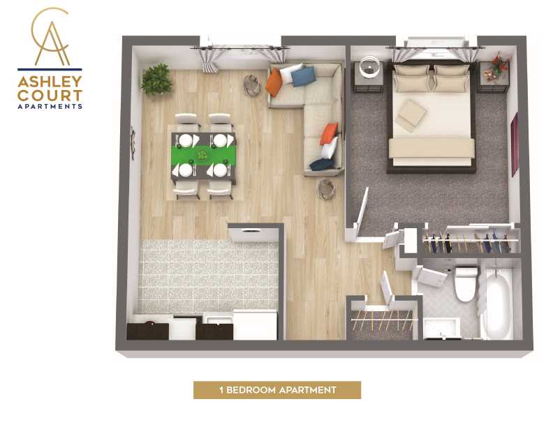 Ashley Court Apartments – 1