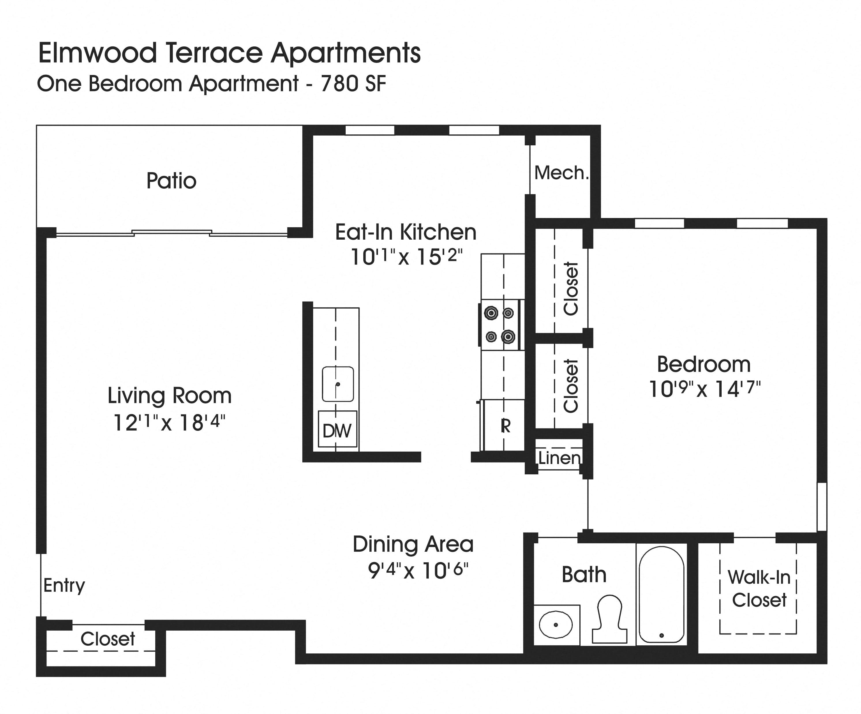 The Apartments at Elmwood Terrace – D-303