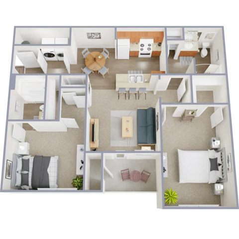 Inwood Crossings – 2 Bed, 2 Bath