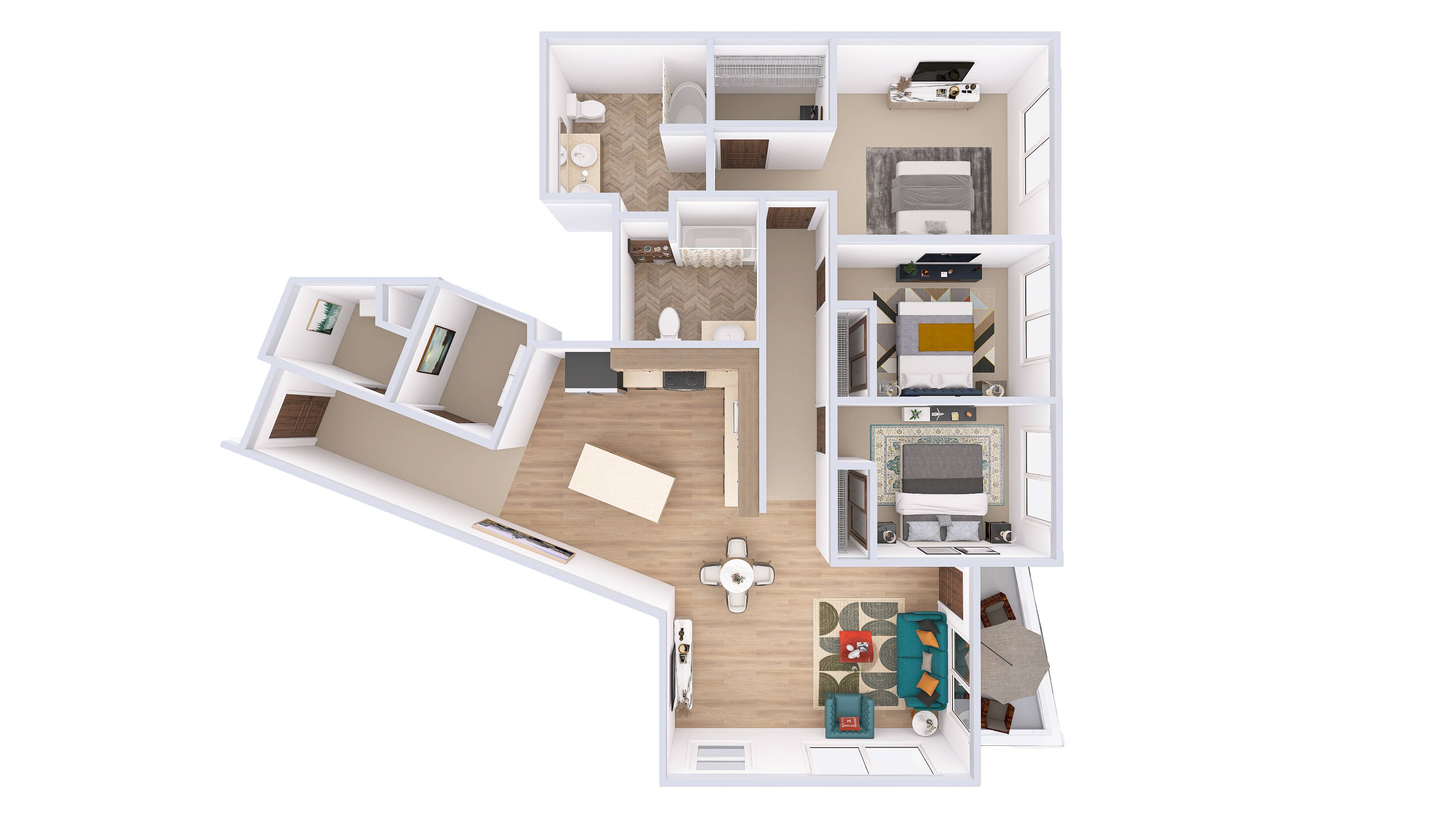 Discovery West Apartments – F580-312