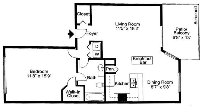 Lakes of Northdale Apartments – 312