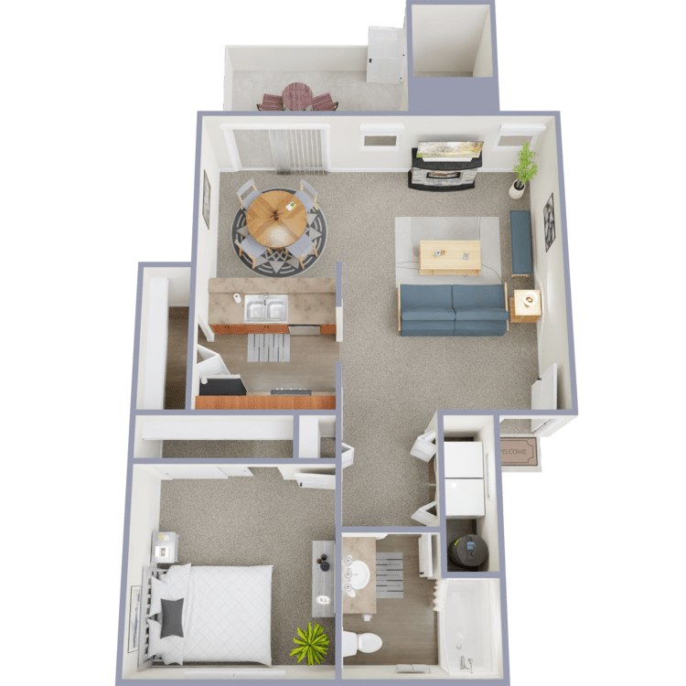 Peloton Apartments – D123